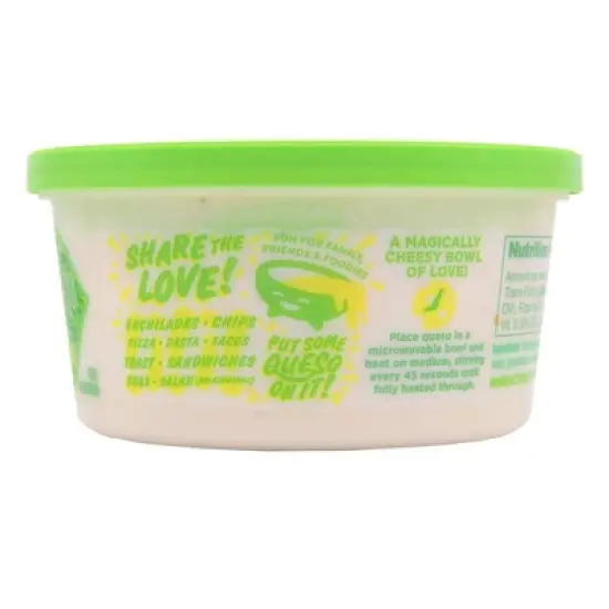 Queso Mama White Queso with Diced Green Chilies - 12oz image {2}