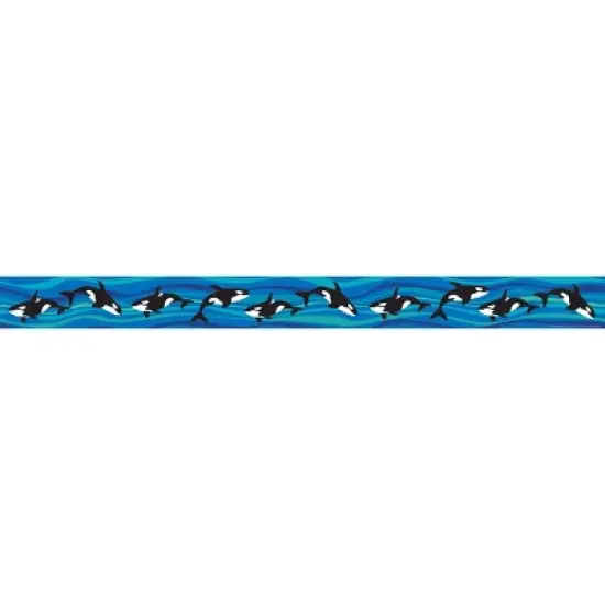 2pk Whales Double-Sided Classroom Borders - Barker Creek: Teaching Aid, Paper Material, 24 Pieces, All Ages, Grades K-10 image {2}