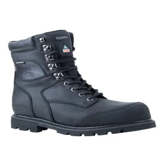 RefrigiWear Men's Platinum Leather Warm Insulated Waterproof Non-Slip Work Boots image {3}