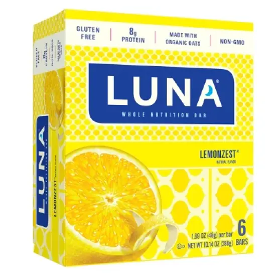 LUNA LemonZest Nutrition Bars
 image {5}