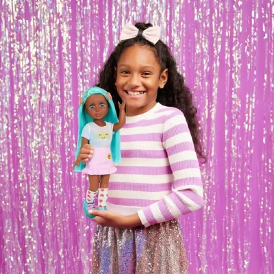 Glitter Girls Duckie Turquoise Hair & Styling Accessories 14" Poseable Fashion Doll image {1}