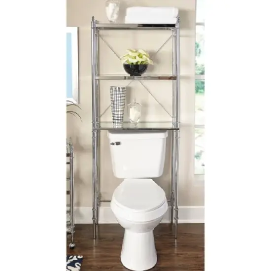 Pinnacle Spacesaver Chrome - Linon image {5}