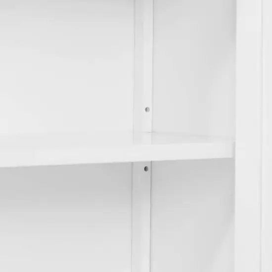 Dover Deluxe Storage Cabinet with Shelving White - Alaterre Furniture image {8}