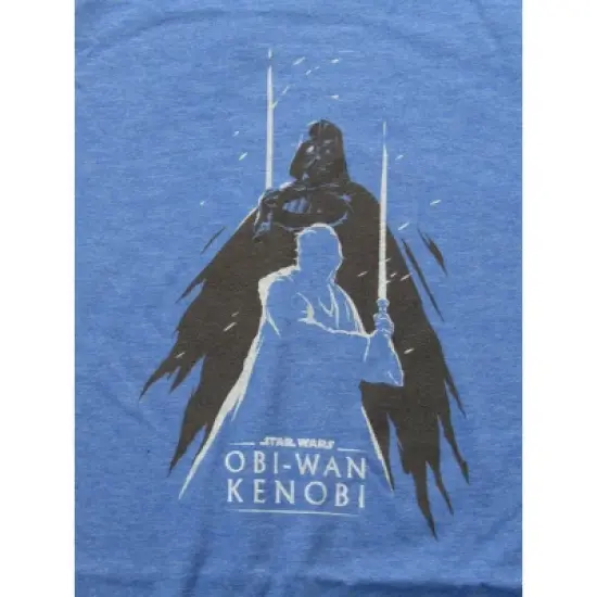 Star Wars: Obi-Wan Duel of Two Women's Royal Blue T-Shirt image {1}