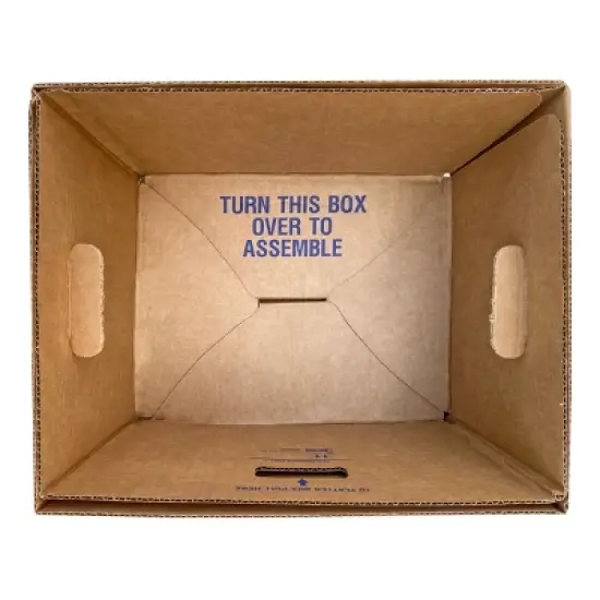 UBMOVE Office Moving Storage Boxes (6 Pack) Miracle File Moving Boxes image {4}