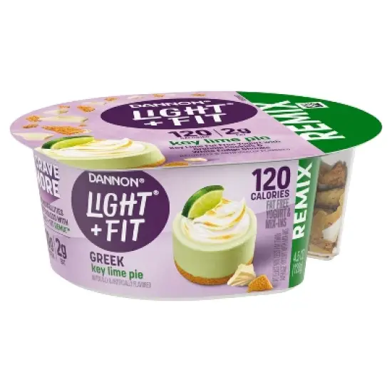 Light + Fit Mixin Greek Yogurt - 4.5oz Cup image {1}