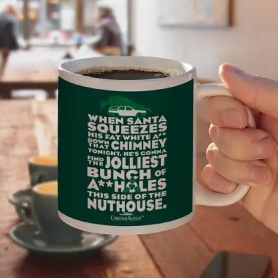 National Lampoon's Christmas Vacation Jolliest Bunch White Mug image {3}