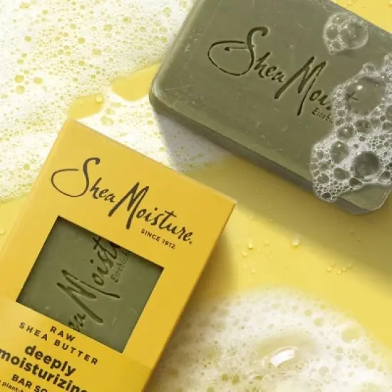 SheaMoisture Bar Soap Deeply Moisturizing - Raw Shea Butter - 8oz image {3}