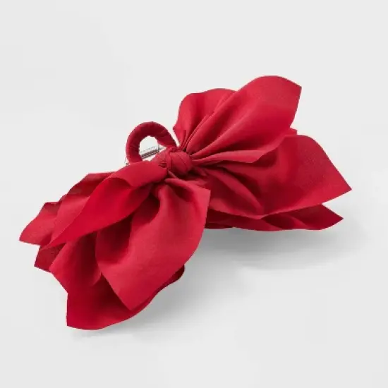 Triple Bow Claw Hair Clip - Wild Fable&trade; image {4}