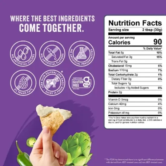 La Terra Fina Artichoke Jalapeno Dip - 10oz image {2}