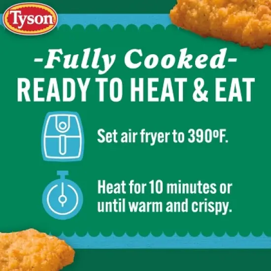 Tyson Lightly Breaded Chicken Strips - Frozen - 20oz image {3}