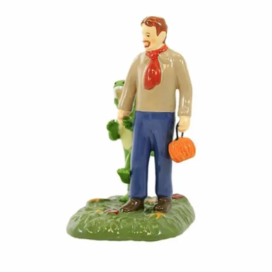 Department 56 Villages 3.75 In Rex Need More Candy Halloween Halloween Village , Halloween Decor Halloween Trick Or Treating (1PC) image {2}
