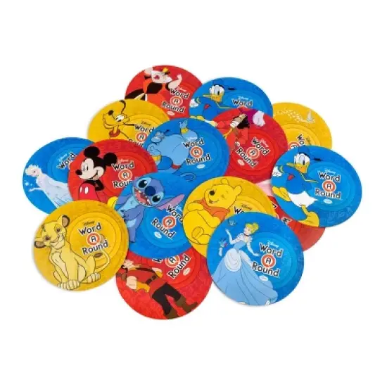 ThinkFun Disney Word-A-Round Brain Game: Educational Creativity, Board Cards Set for 2+ Players image {1}