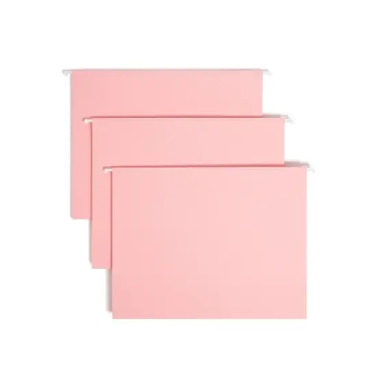 Smead Hanging File Folder with Tab, 1/5-Cut Adjustable Tab, Letter Size, 25 per Box image {14}