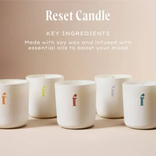 Being Frenshe Reset Candle - Desert Rose - 7oz image {3}