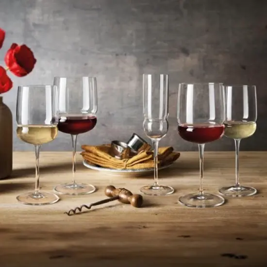 Luigi Bormioli Grandioso Cabernet/Merlot 22 oz. Wineglass, Set of 4, Titanium Reinforced Stem, Made of SON-hyx Crystal, Made in Italy image {6}