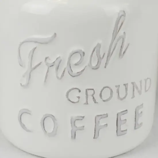 Design Imports Aqua Ceramic Jar Canister Set/3 image {4}