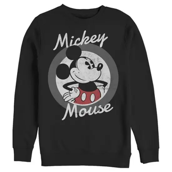 Men's Mickey & Friends Classic Circle Sweatshirt image {3}