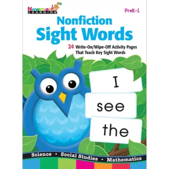 Newmark Learning Nonfiction Sight Words Learning Flip Chart image {1}