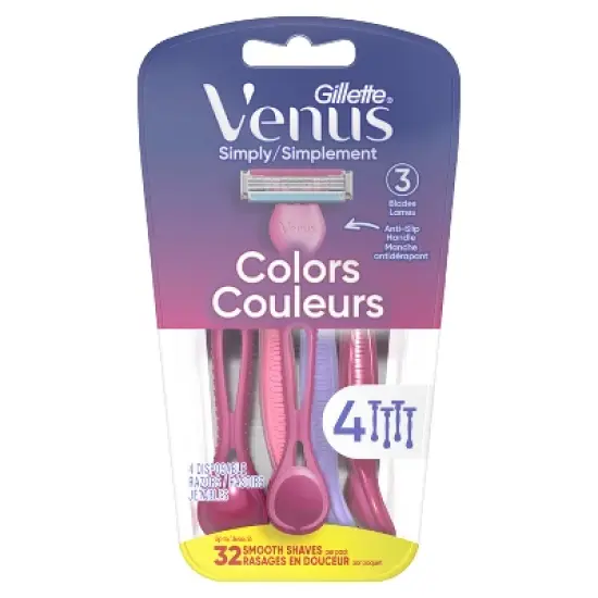 Venus Simply3 Women's Disposable Razors image {5}