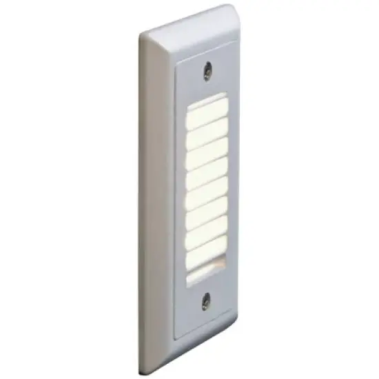 Bruck Lighting Bruck Step 3"W Vertical Louver 3000K LED Outdoor Step Light image {1}