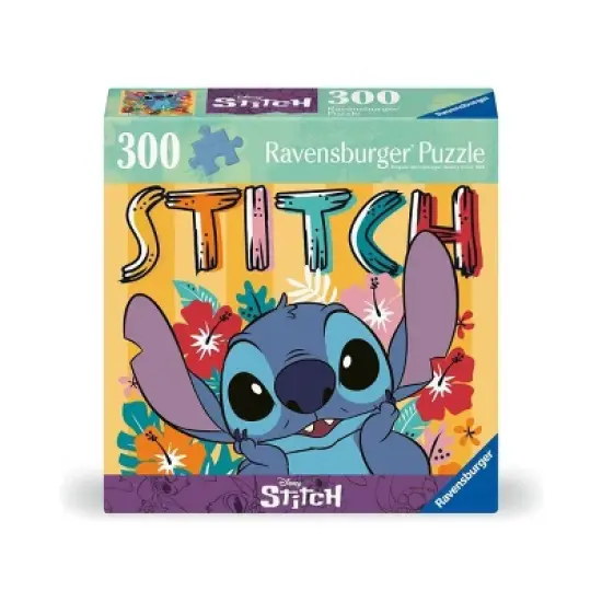 Ravensburger Disney Stitch 300pc Jigsaw Puzzle: Paperboard, Pop Culture Theme, Creative Thinking Focus image {1}