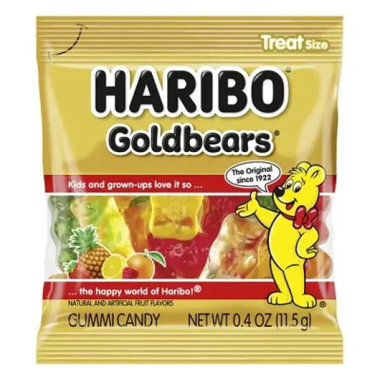 HARIBO Halloween Goldbears Gummies Mini Bags - 9.5oz image {2}