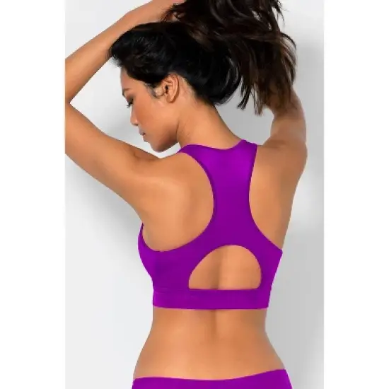 Smart & Sexy Women's Cut-Out Racerback Bralette image {5}