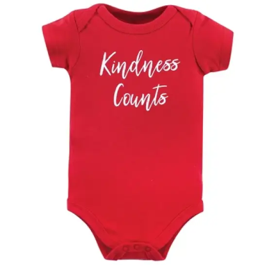 Little Treasure Cotton Bodysuits 5pk, Love Always Wins image {1}