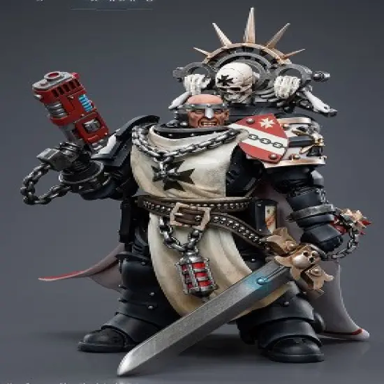 Black Templars Marshal Baldeckrath 1/18 Scale | Warhammer 40K | Joy Toy Action figures image {2}