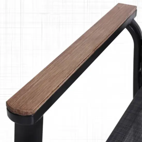 7pc Patio Set with Steel Table & Aluminum Frame Sling Chairs - Captiva Designs image {5}