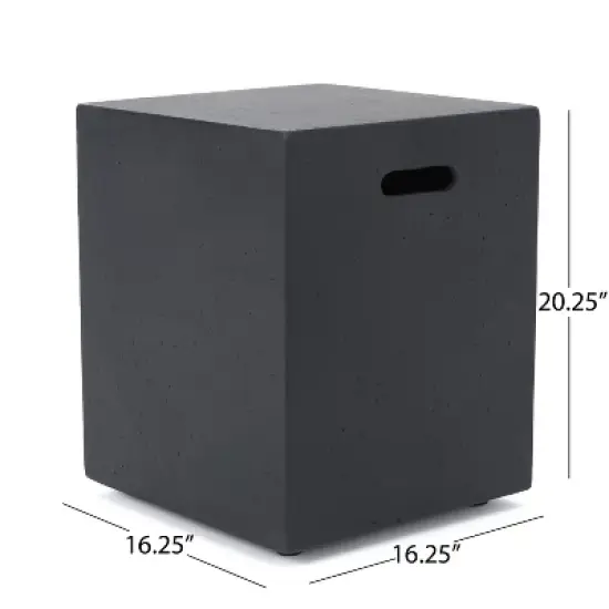 Christopher Knight Home Sherwood Outdoor Acacia Wood Club Chairs with Cushions and Square Fire Pit image {4}