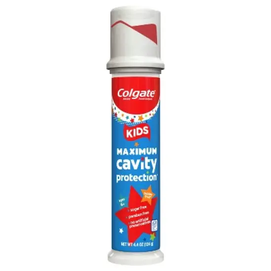 Colgate Kids' Maximum Cavity Protection Fluroide Toothpaste Pump - 4.4oz image {7}