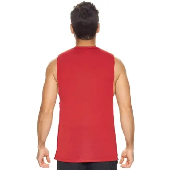Expert Brand USA-Made Men's Siro&trade; Raw Edge Sleeveless Shirt image {5}