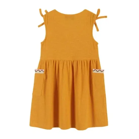 Andy & Evan  Toddler  Cinched Shoulder Knit Dress. image {1}