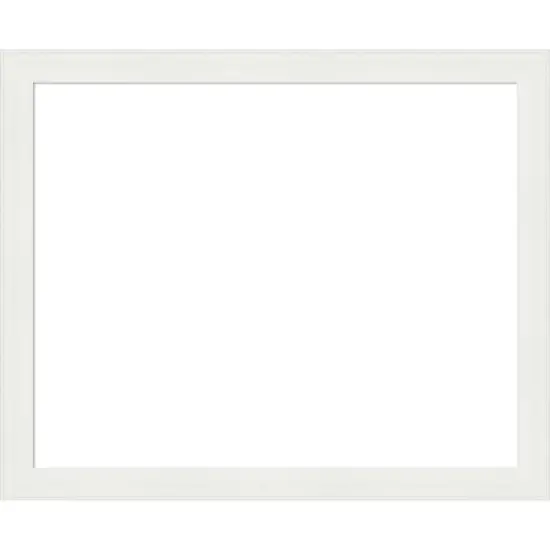Amanti Art Vanity White Narrow Framed Dry Erase Magnetic Board image {15}