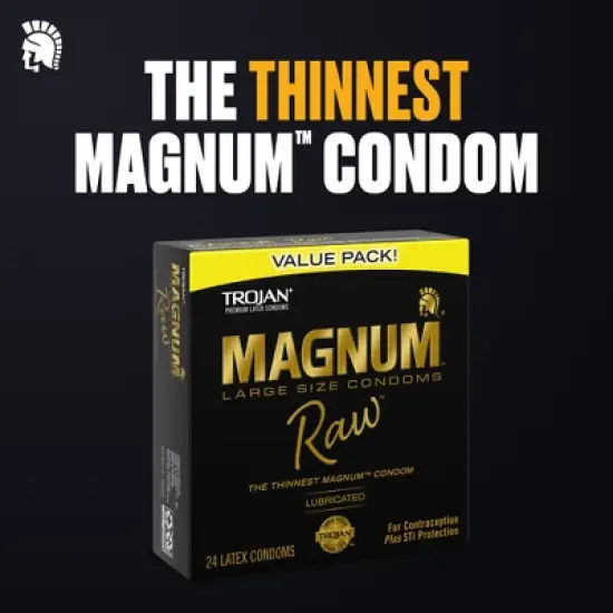 Trojan Magnum Raw - 24ct image {2}
