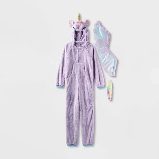 Adult Unicorn Adaptive Halloween Costume Jumpsuit - Hyde and EEK! Boutique&trade; Purple image {1}