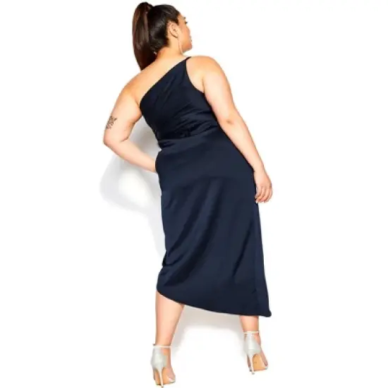 Women's Plus Size Sensual Dress - navy | CITY CHIC image {1}