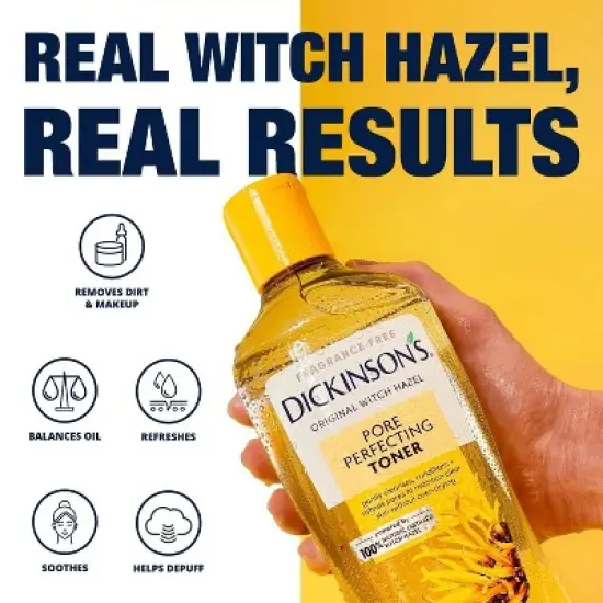 Dickinson's Original Witch Hazel Pore Perfecting 100% Natural Toner - 3.3 fl oz image {2}