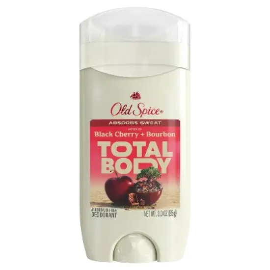 Old Spice Whole Body Solid Deodorant - Black Cherry & Bourbon - 3oz image {10}