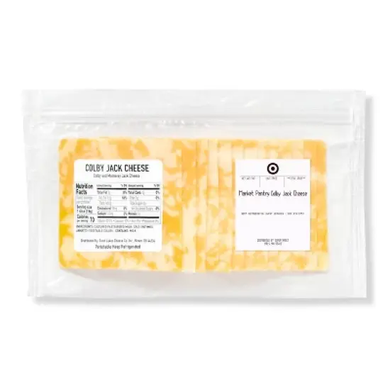 Colby and Monterey Jack Cheeses - price per lb - 0.4-0.7lbs - Market Pantry&trade; image {3}