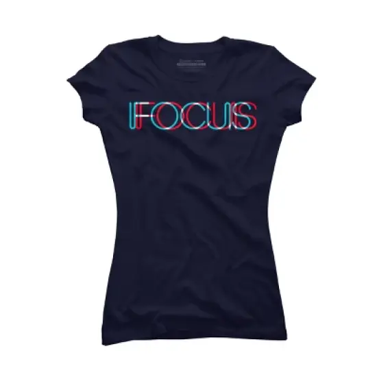 Junior's Design By Humans FOCUS By BLACKSTONE T-Shirt image {4}