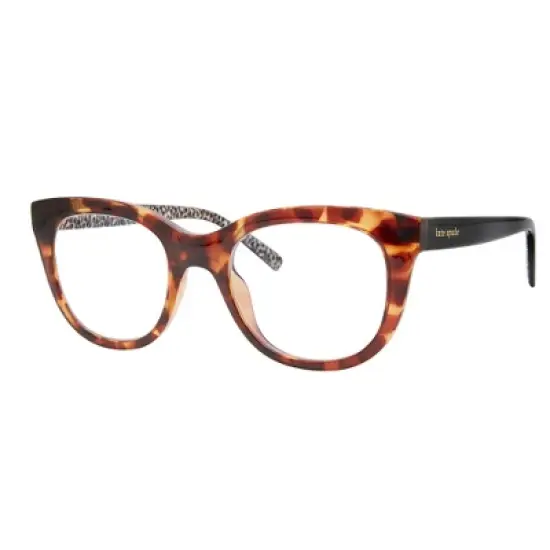 Kate Spade KS Odessa/BB 086 Womens Oval Reading Glasses Dark Havana 50mm image {1}