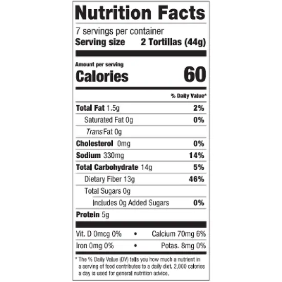 La Banderita Carb Counter Street Taco Tortillas - 10.8oz image {4}