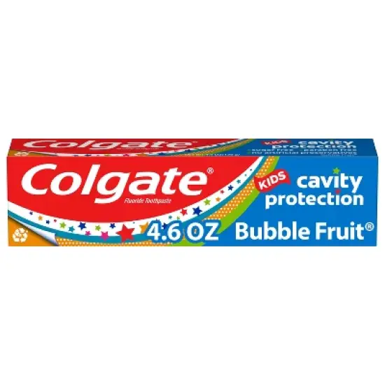 Colgate Kids' Cavity Protection Fluroide Toothpaste - Bubble Fruit - 4.6oz image {19}