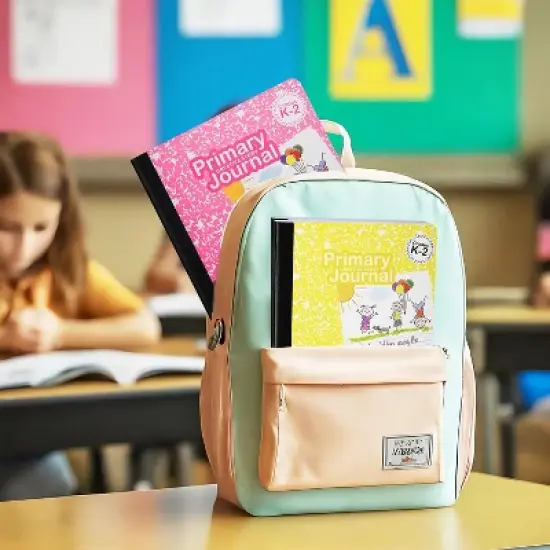 Manaloom Primary Journal Notebook Grades K-2 &ndash; 100 Sheets, 9.75" x 7.5" &ndash; Primary Ruled with Drawing Space image {2}