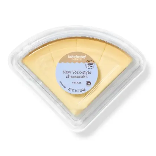 New York Style Cheesecake Slices - 12oz/4ct - Favorite Day&trade; image {4}