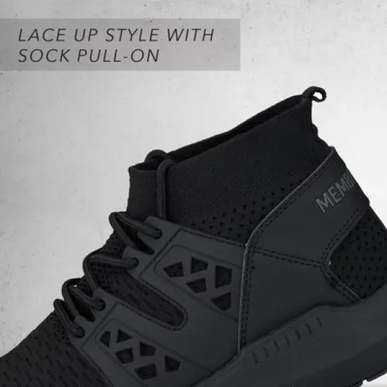 Members Only Men's Knit Sock Mono Fashion Sneaker image {4}