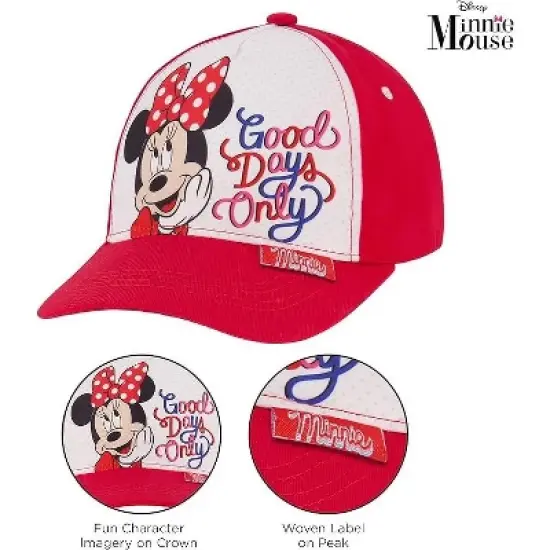 Minnie Mouse Girls Baseball cap & Bucket Sunhat image {2}